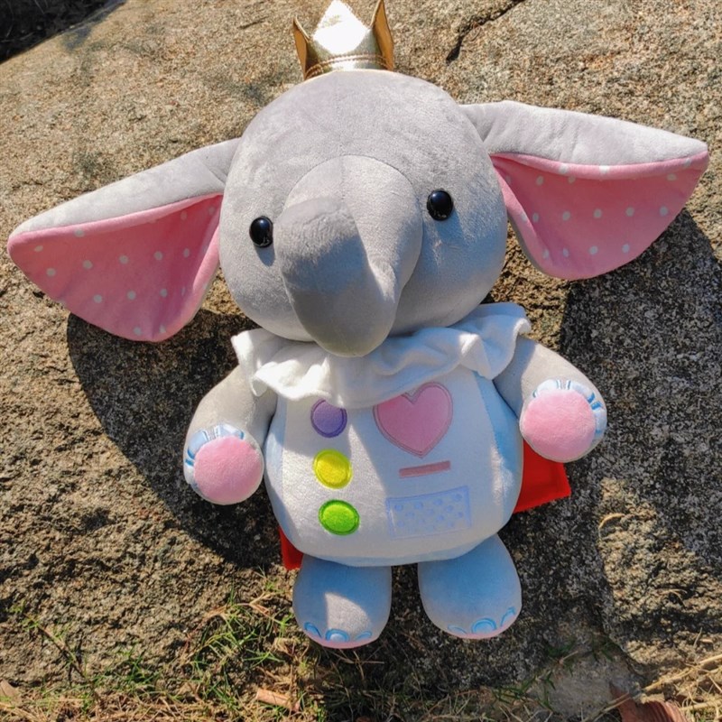 双人成行小象大象毛绒 掌机 抓机玩具娃娃玩偶 - 图0