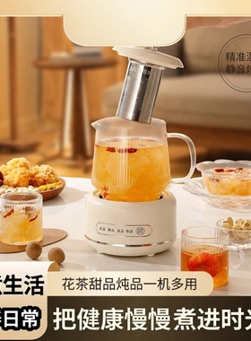 多功能玻璃养生壶自动保温礼盒