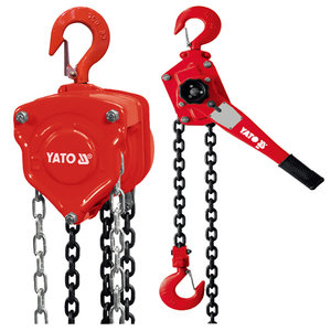 YATO手拉葫芦1/2/3吊葫芦5吨10t葫芦吊机手动小型hsz圆形起重倒链