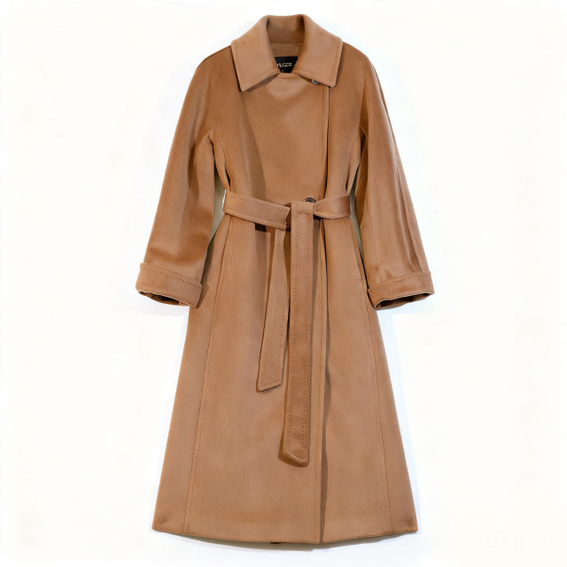Yuerong pure cashmere double-sided cashmere coat