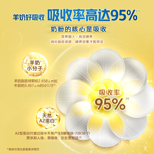 Kabriate 3-stage goat milk powder 150g 1 box