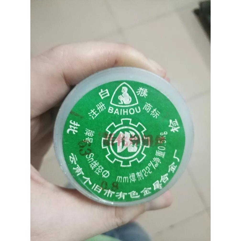 正品云南白猴松香芯焊锡丝锡线高纯度低温SN63% 0 8mm1 0mm2 0mm - 图1