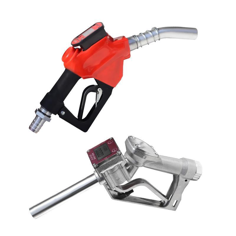 电子计价计量加油枪柴油汽油甲醇自封自动跳枪带计量加油机计量器 - 图3