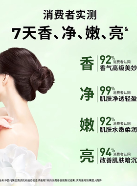力士小苍兰沐浴露植萃香氛沐浴乳香水沐浴液男女士用洗澡乳液保湿