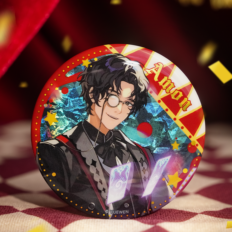 现货 模玩熊出品 诡秘之主马戏团系列 双闪徽章 周边 - 图1