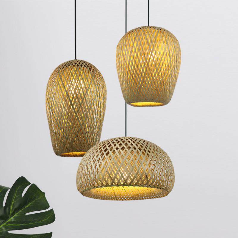 个性创意中式竹编吊灯饭店茶楼民宿餐厅火锅店日式竹艺灯笼吊灯具,淘宝优惠券,粉丝福利购,淘宝优惠卷