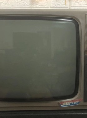 老式黑白电视机橱窗装饰摆设道具古董怀旧老物件80后经典复古真机