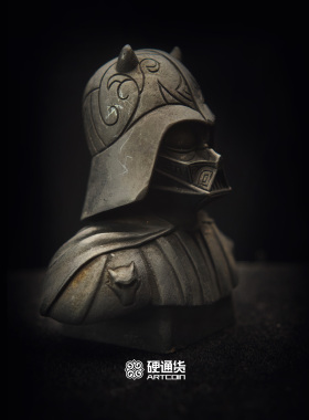 达斯维达黑武士金属雕花键帽