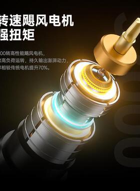 维修佬电动打磨笔PWR 双滚珠轴承更准同心度大扭力电机超长待机