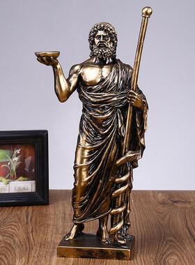 擎神希腊神话摆件树脂天艺术工艺品居饰玄品餐厅酒8952吧关家装饰