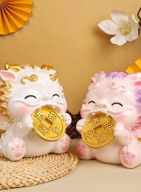 招财貔貅可存可取存钱罐可爱家居摆件国潮吞金兽开业送礼客厅装饰