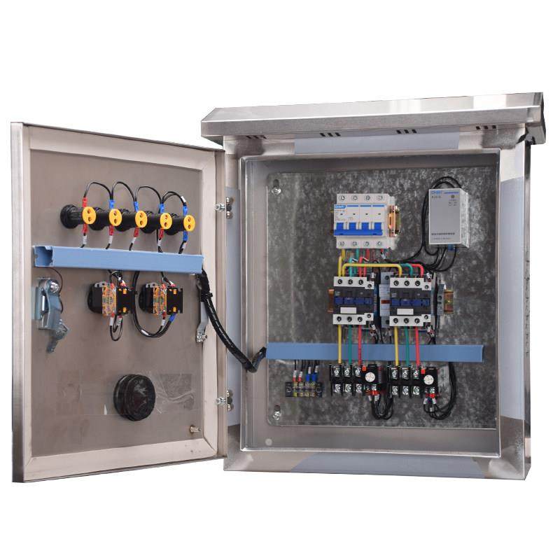 一用一备不锈钢控制箱水泵手自动浮球抽水/排水配电箱380三相成套,淘宝优惠券,粉丝福利购,淘宝优惠卷