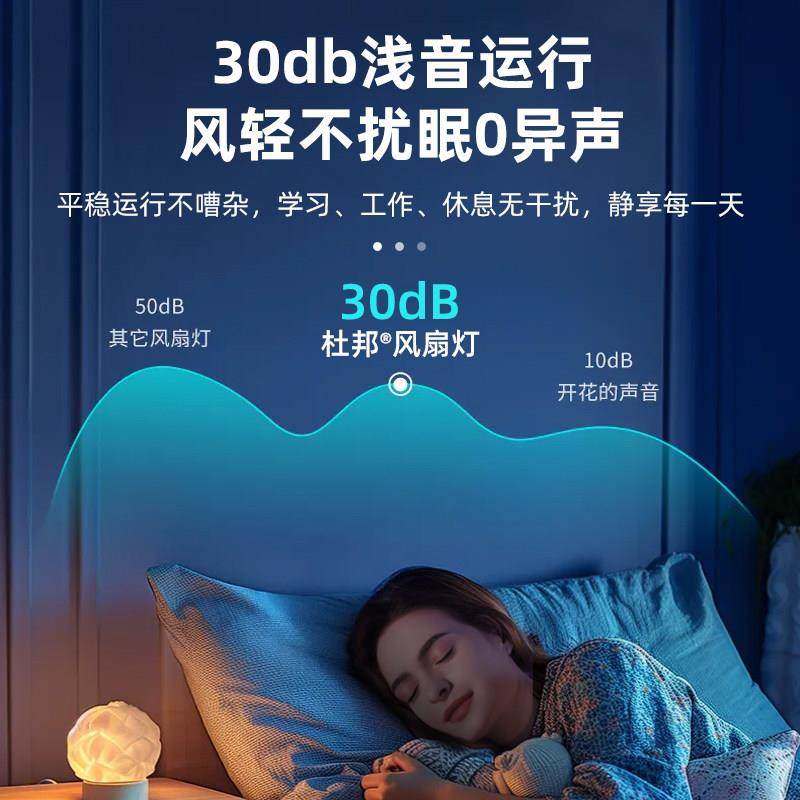 美国杜邦全光谱护眼隐形卧室餐厅现代简约风扇灯一体电风吊扇灯,淘宝优惠券,粉丝福利购,淘宝优惠卷