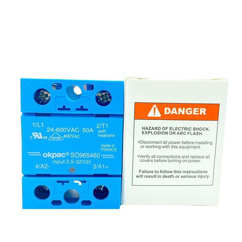 SSR单相固态继电器 SO965460 S0965460 SO945460 50A 直流控交流 - 图1