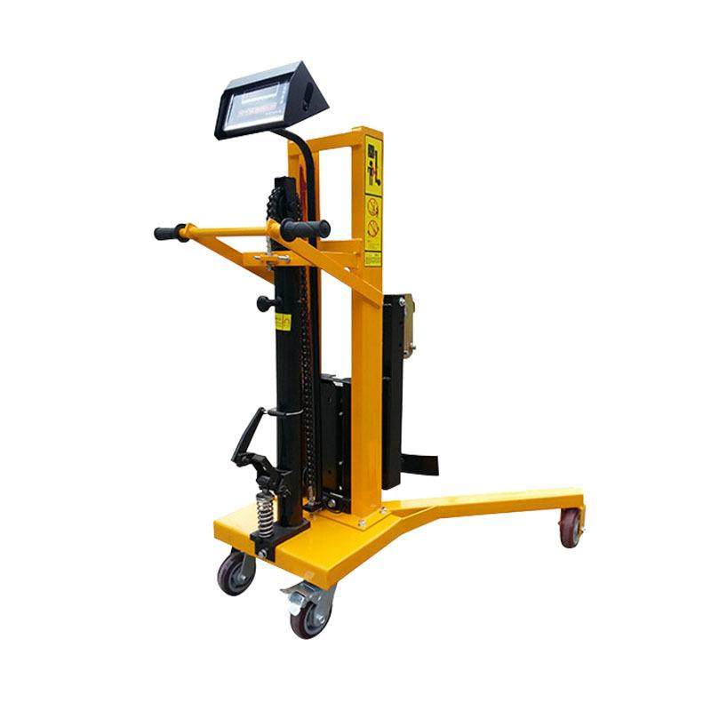 手动液压称重油桶搬运车圆桶堆高车鹰嘴脚踏升高装卸电子秤油桶车,淘宝优惠券,粉丝福利购,淘宝优惠卷