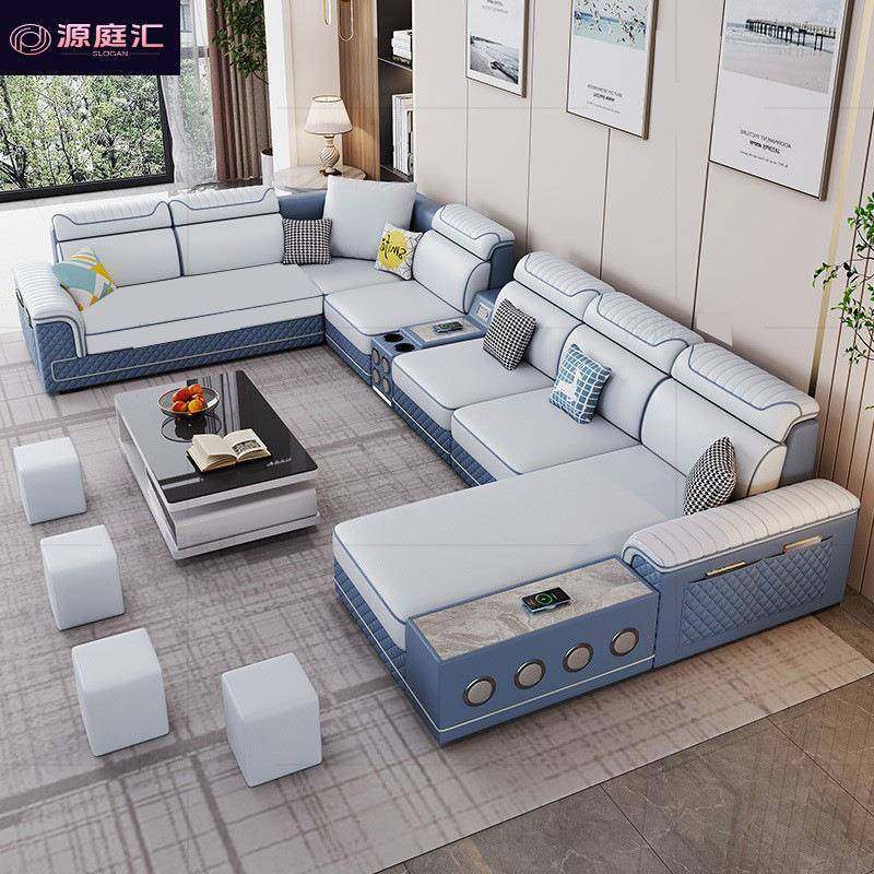 代多功FKD能沙发客厅现整装全全屋大户型套免洗约乳胶简贵妃沙发,淘宝优惠券,粉丝福利购,淘宝优惠卷