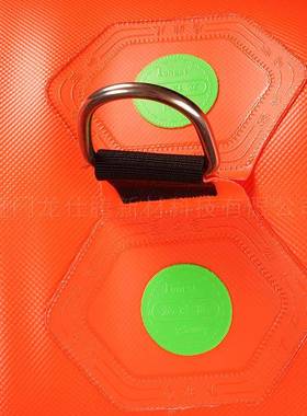 高强度顶石气袋矿山用千斤推力袋桔红顶石气袋