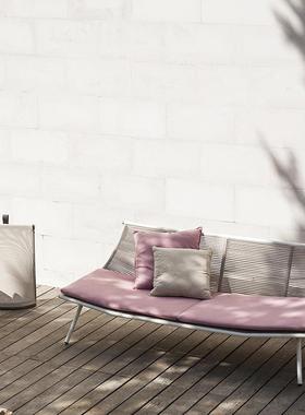 户外摇椅懒人沙发组合庭院花园藤椅阳台躺椅露天北欧单人休闲椅子