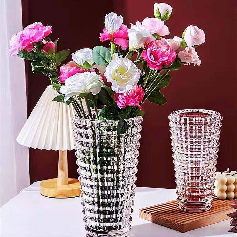 花瓶弗莱文茨美鹰北欧装饰摆件家用客厅插花轻奢透明水晶花瓶,淘宝优惠券,粉丝福利购,淘宝优惠卷