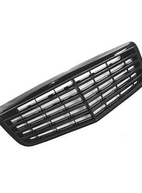 适用于2006-2008款E级W211亮黑OE款中网原车替换