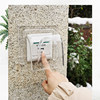 Various access control doorbell rain covers light shields