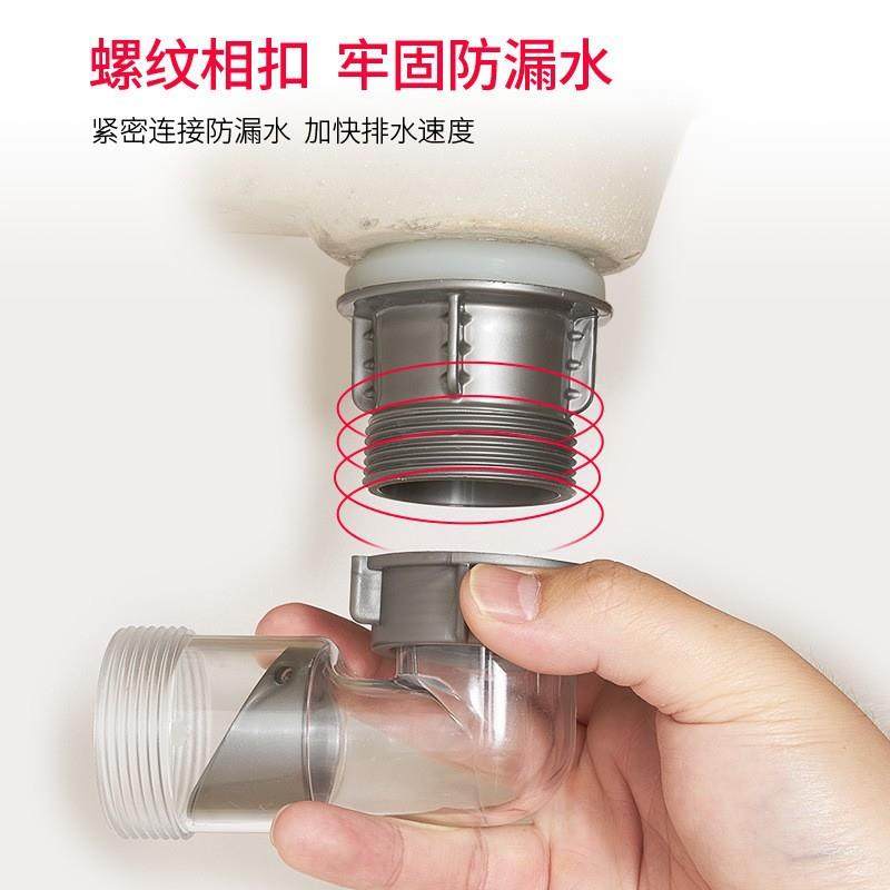 厂家直销洗手盆下水器洗脸面盆下水管按压式弹跳芯防臭防虫排水管,淘宝优惠券,粉丝福利购,淘宝优惠卷