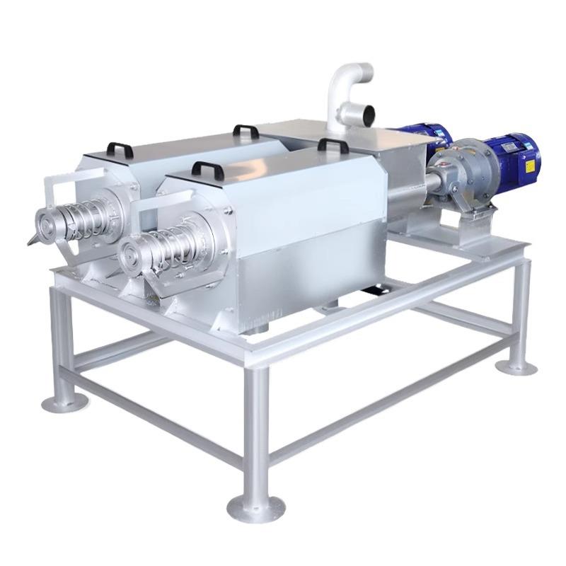 粪便干湿固液分离机养殖场牛粪鸡粪猪粪畜禽脱水机粪污处理设备 - 图0