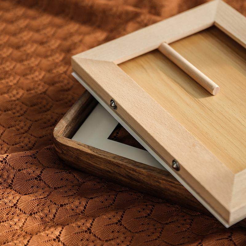 黑胡桃实木榫卯圆角6寸相框摆台洗照片做成原木画框装裱打印,淘宝优惠券,粉丝福利购,淘宝优惠卷