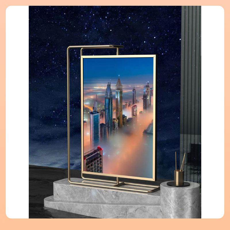 ⇗结婚登记照相框摆台A4大尺寸全家福婚纱照双面展示可旋转金属,淘宝优惠券,粉丝福利购,淘宝优惠卷