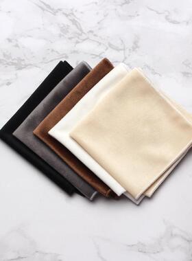 Ready Stock Velvet Pocket Square Square Scarf Fashion Men&#x