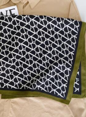 外贸款Autumn and Winter New Velvet Scarf for Women's Fa