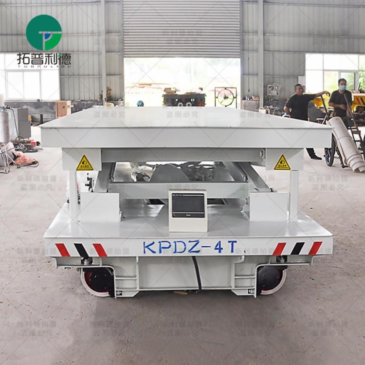 Low-voltage rail power supply mold changing trolley, rail flat trolley for Xinjiang Aksu Forging and Casting Plant, electric turntable