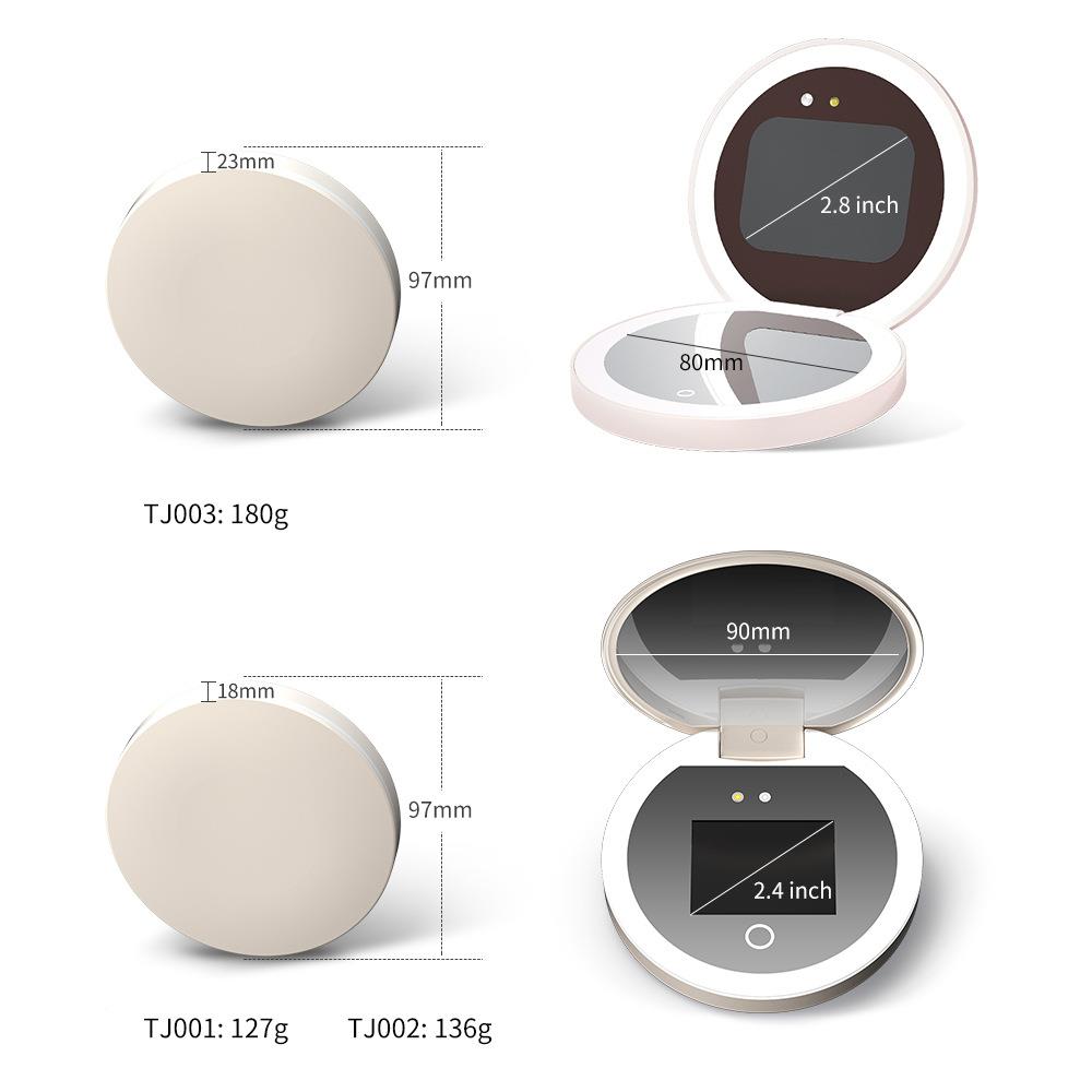 腾镜镜UV智能防晒化镜相机测紫外TJ003线试镜妆检测LED灯 - 图3