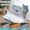 Children's study table desk home lifting desk and chair set boys and girls writing desk bookshelf combination all-in-one table