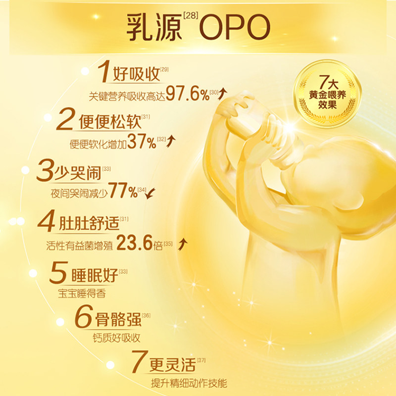 伊利金领冠育护3段三联12-36个月DHA幼儿牛奶粉1200g