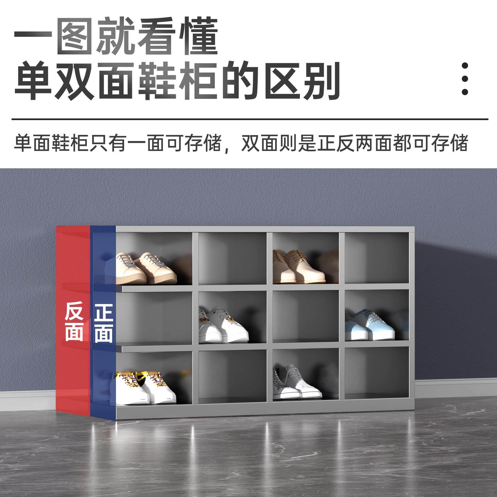 不锈钢鞋柜带锁工厂净化车间员工换鞋凳单双面实验门口多格换鞋柜,淘宝优惠券,粉丝福利购,淘宝优惠卷