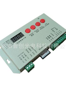 LED全彩幻彩控制器K1000广告招牌发光字5V-24V跑马流水灯光调光器