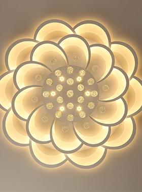 一米二简约现代2024新款客厅吊灯主灯水晶吸顶灯卧室大厅灯具调光