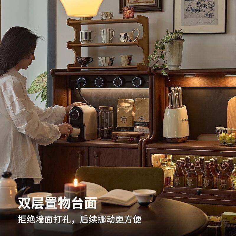 法复古实木餐边柜吧靠墙式一古体储物柜边柜中风96603水台,淘宝优惠券,粉丝福利购,淘宝优惠卷