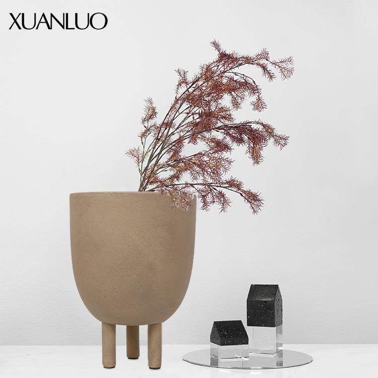 意式极简样板房丹麦风设计日式树脂花器花瓶摆件客厅插花花瓶装饰,淘宝优惠券,粉丝福利购,淘宝优惠卷