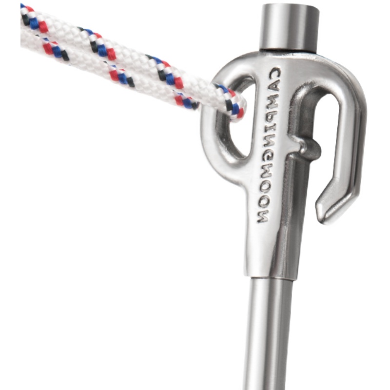 柯曼加粗不锈钢拴狗地钉钉野外露营帐篷营钉大棚固定钉拴狗桩 - 图3