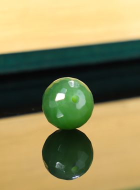 俄料碧玉散珠无相珠单颗珠子
