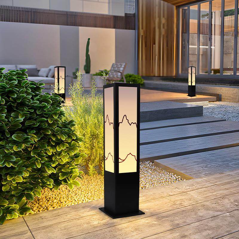 户外太阳能草坪灯简约现代庭院灯家用别墅路灯防水草地花园景观灯,淘宝优惠券,粉丝福利购,淘宝优惠卷