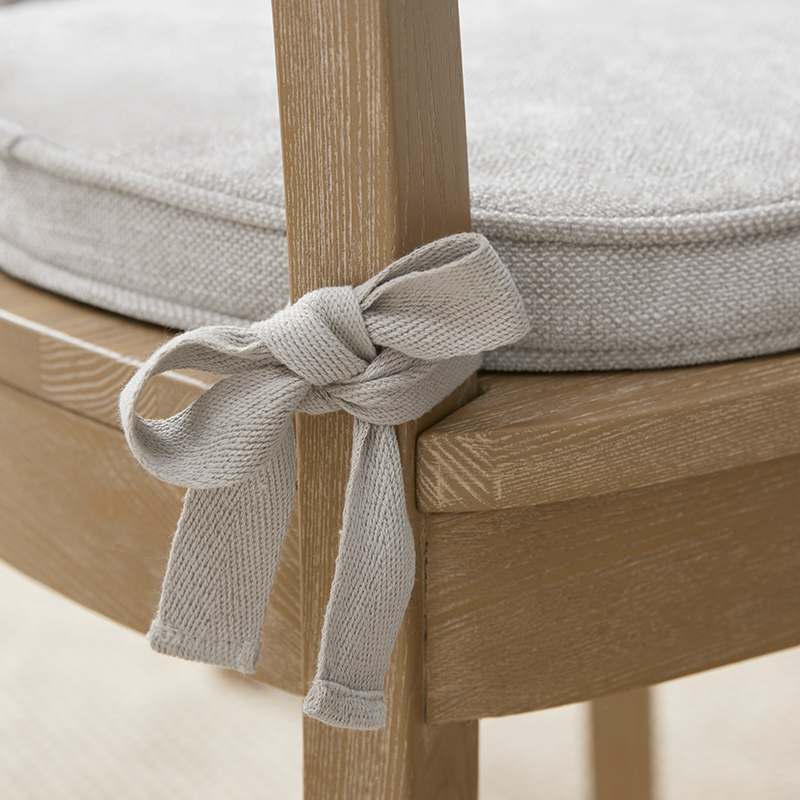 HarborHouse餐桌座垫椅垫圆角形家用现代简约茶椅垫木椅垫Texture