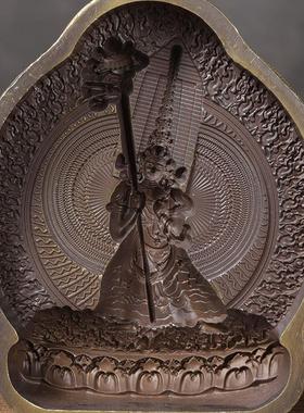 大白伞盖佛母擦擦模具合金复古古铜仿尼泊尔藏传佛台供奉摆件多款