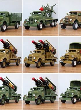 铁艺覆古军车汽车红酒架创意摆设展示架摆件饭厅酒吧装饰道具模型