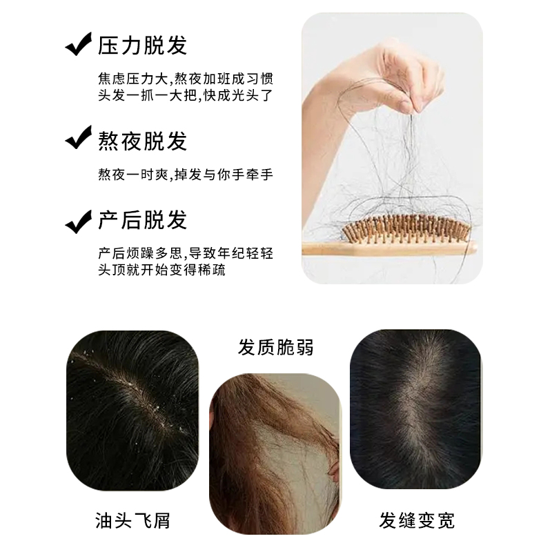 澳威雅防脱洗发水侧柏叶洗防脱防掉发柔顺控油洗发露官方正品品牌