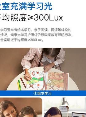 高显指全光谱奶油风吸顶灯2023新款主卧室灯款创意智能广东中山灯