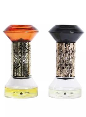 北欧轻奢样板房客厅茶几现代摆件云石花器沙漏香薰软装组合饰品