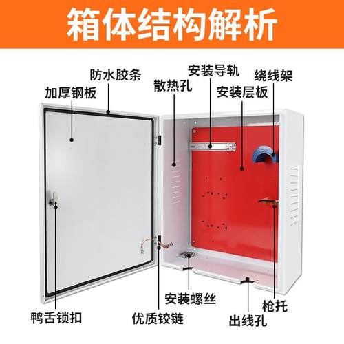 红旗E-QM5E-HS3新能源充电桩保护箱配电箱电动汽车防护箱立柱防水 - 图2